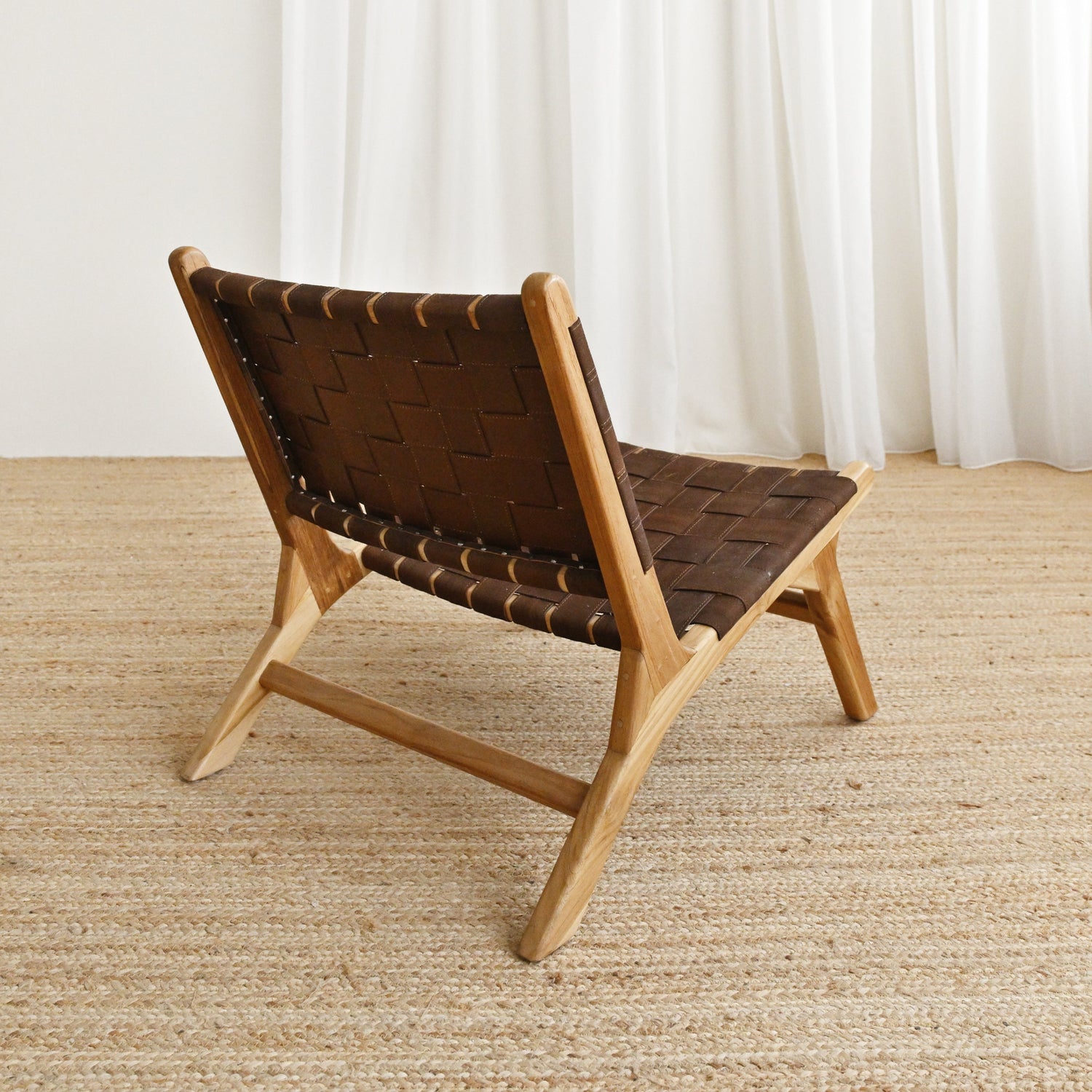 Strap Chair Dark Brown 1