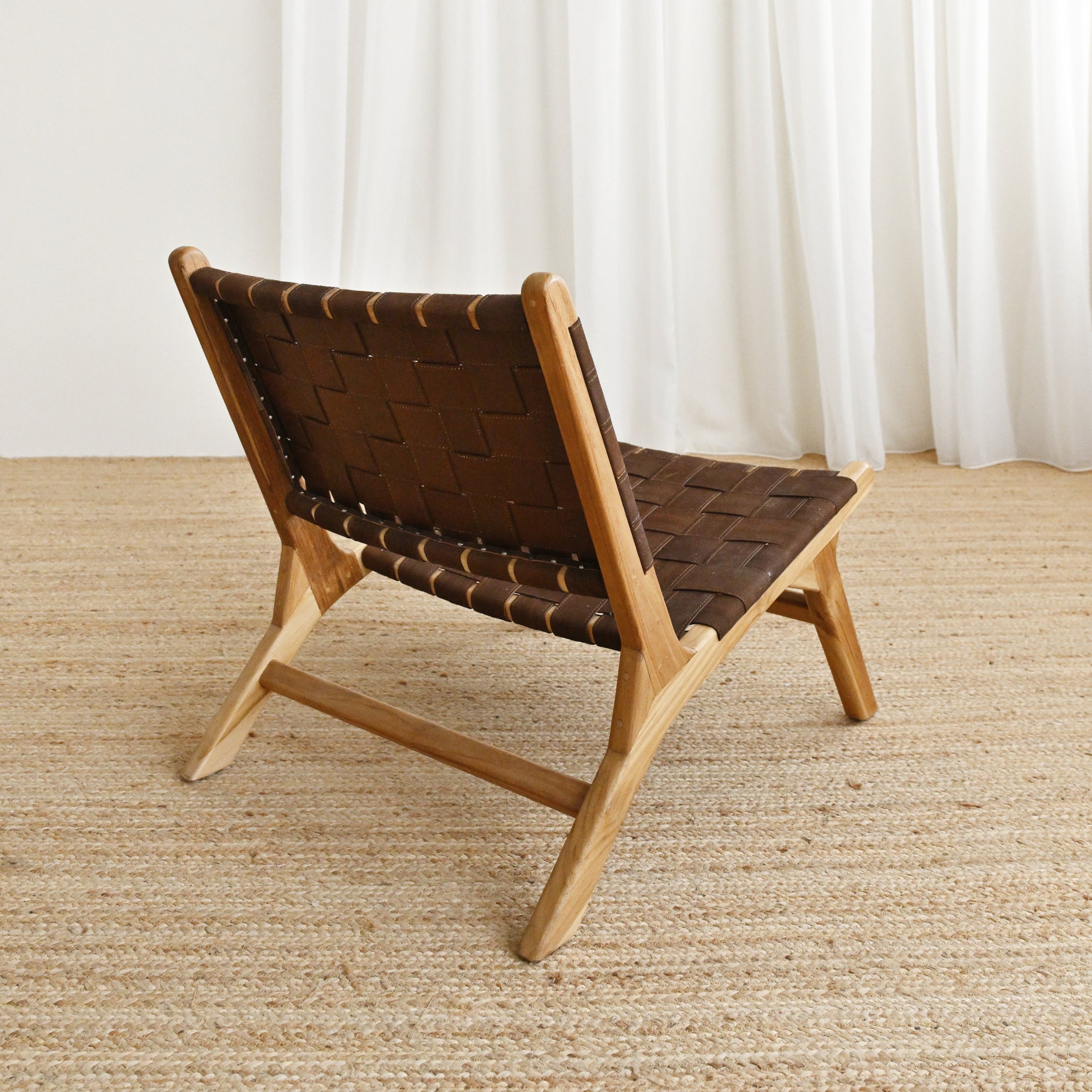 Strap Chair Dark Brown 1