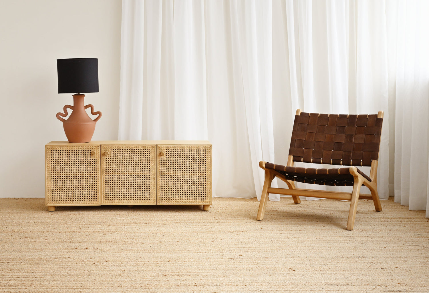 Strap Chair Dark Brown 8