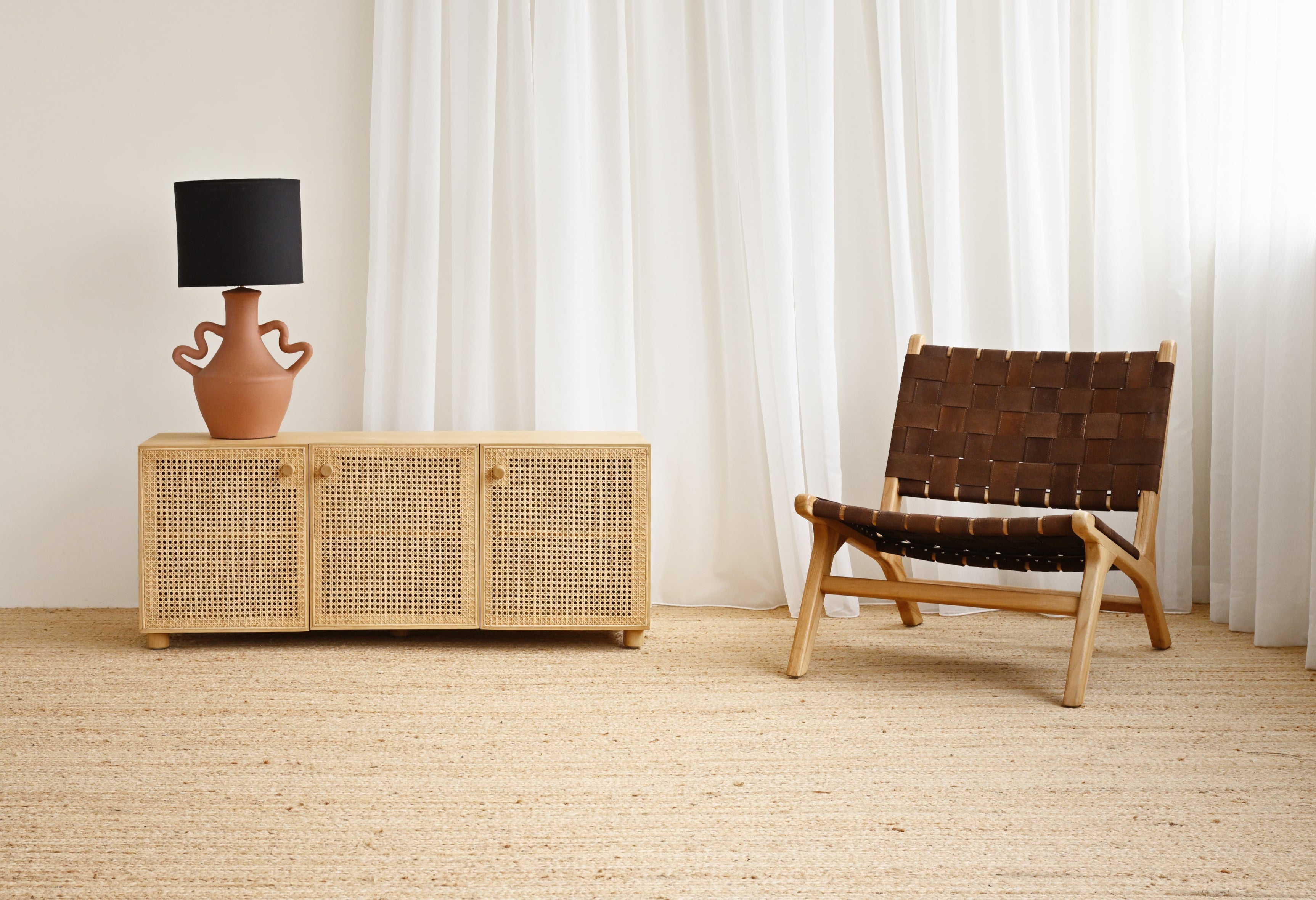 Strap Chair Dark Brown 8