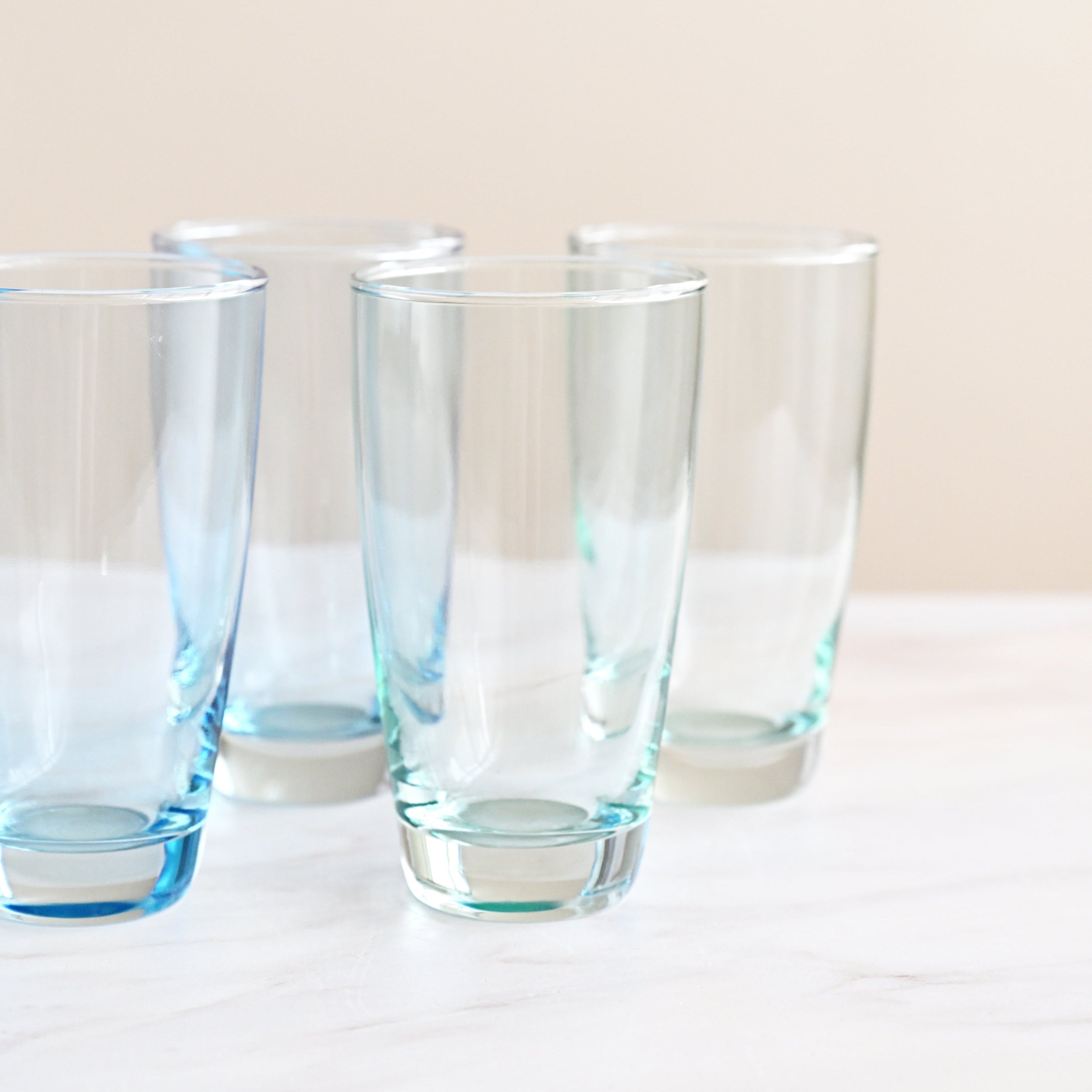 Tiara Hi Ball Blue Glasses - Set of 6 1