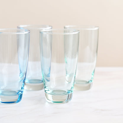 Tiara Hi Ball Blue Glasses - Set of 6 1