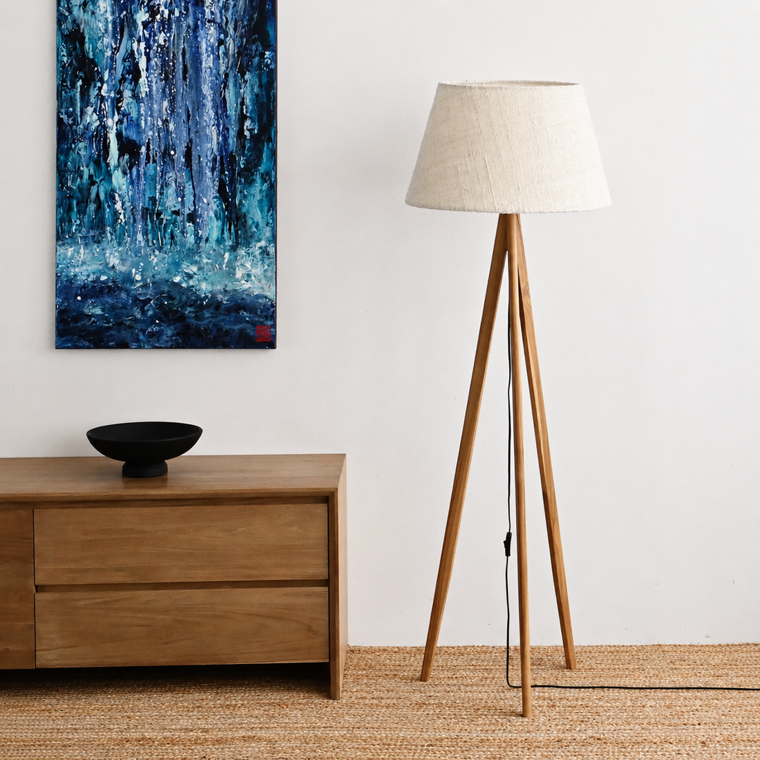 Toothpick Lamp - Natural
