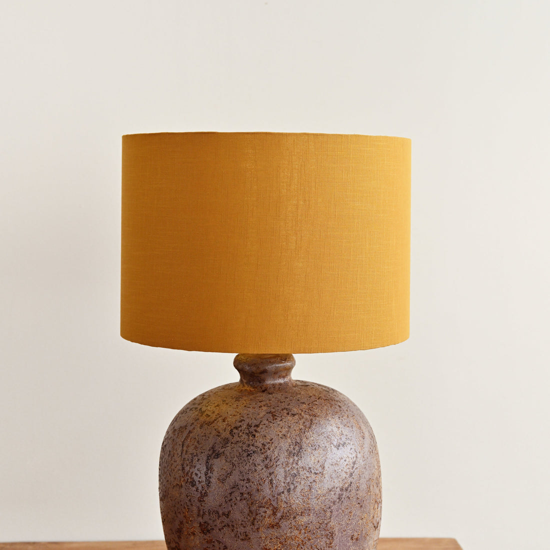 Turmeric Cotton Lampshade