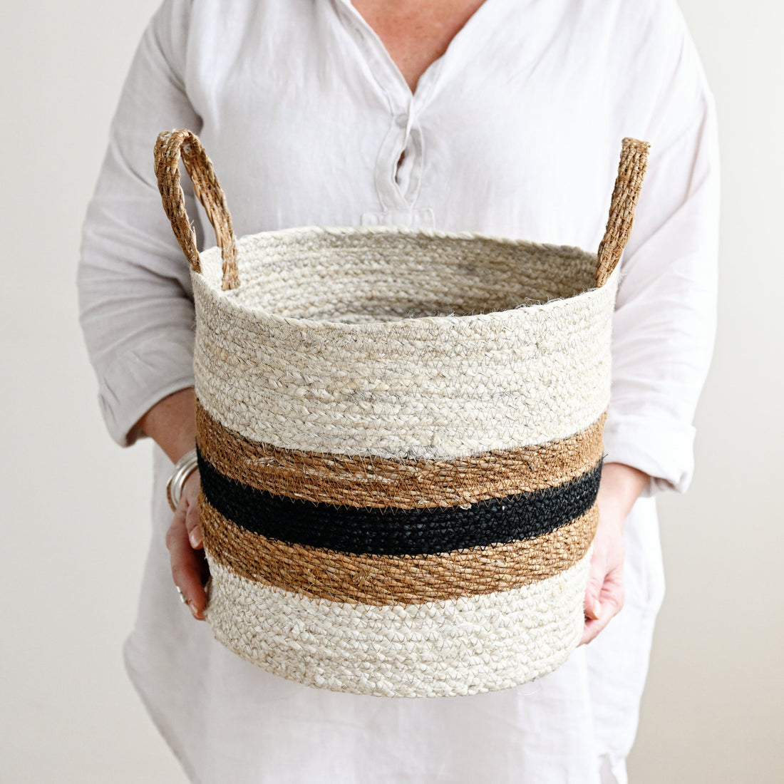 Typha Striped Baskets 9