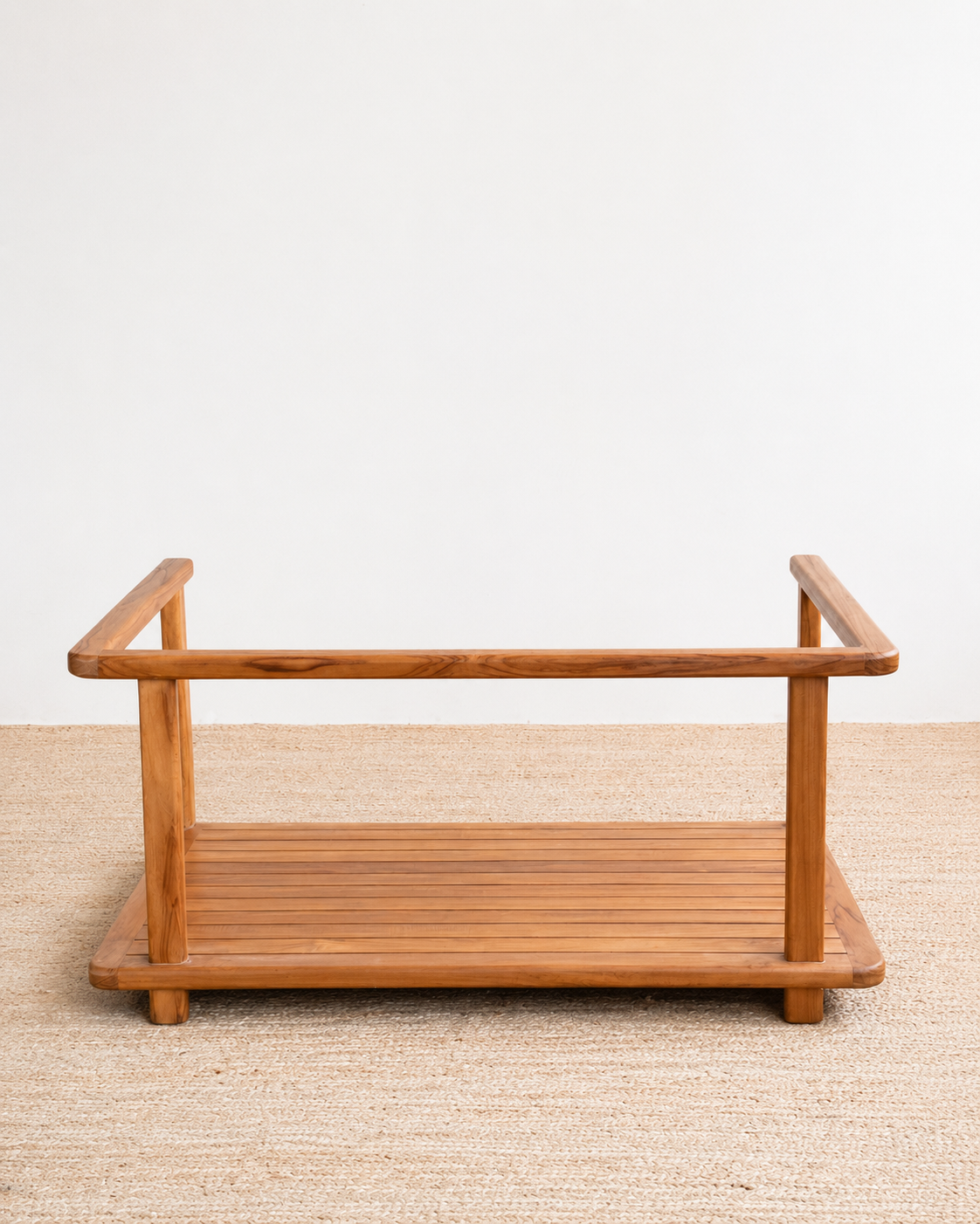 Vora 2 Seater Teak Sofa - Natural