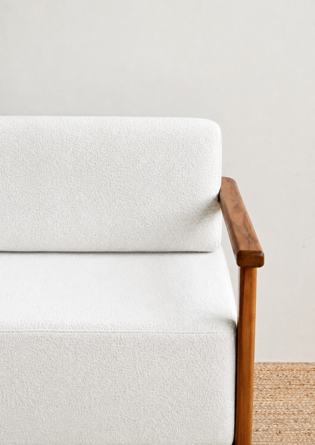 Vora 2 Seater Teak Sofa