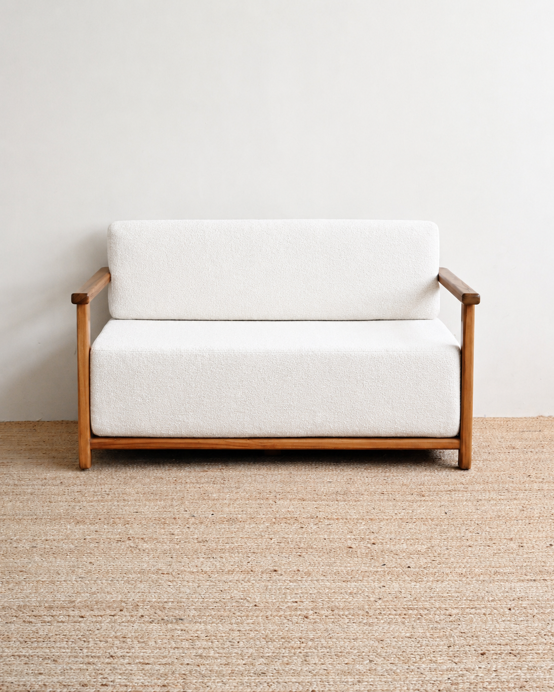 Vora 2 Seater Teak Sofa