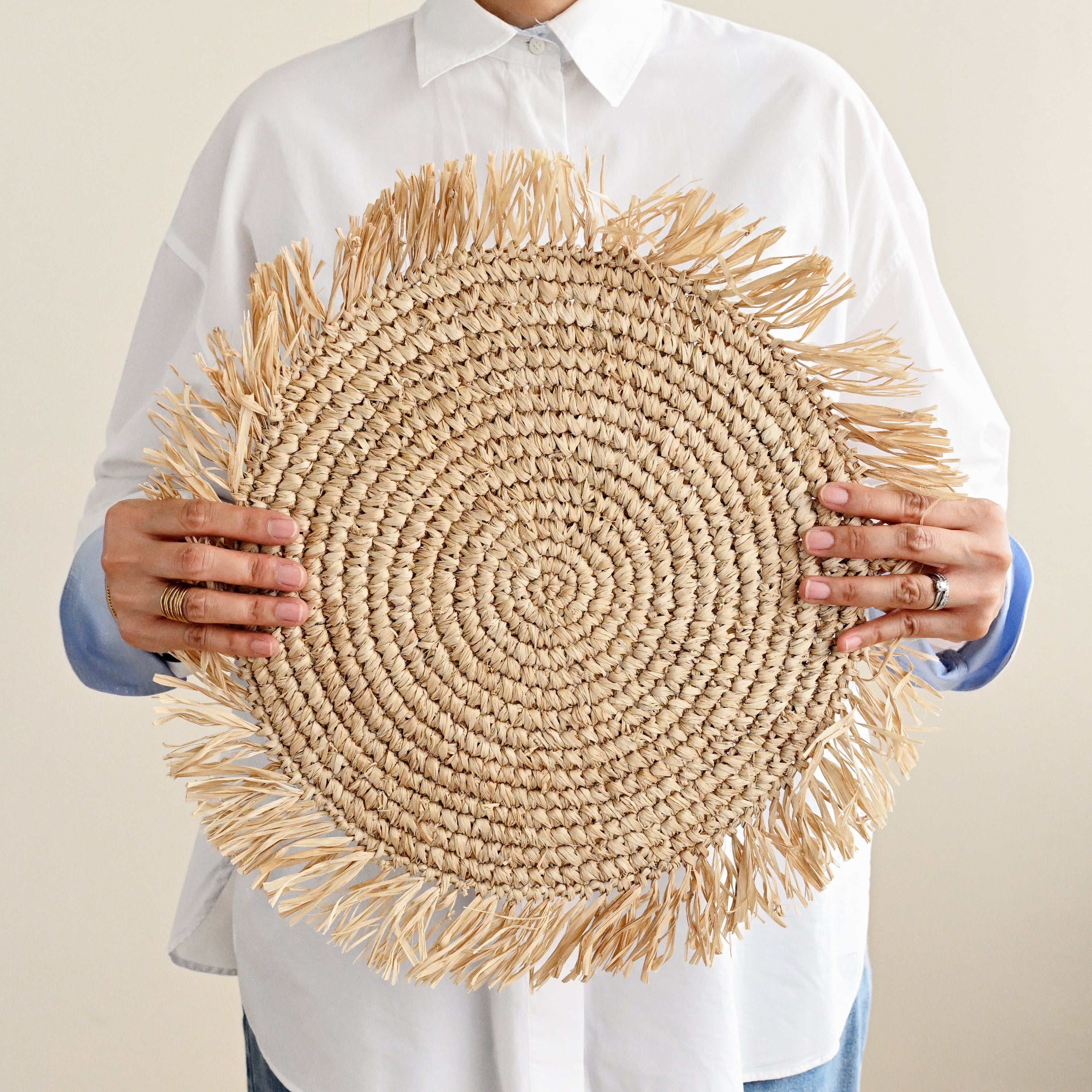 Wanderlust Rattan Placemat 