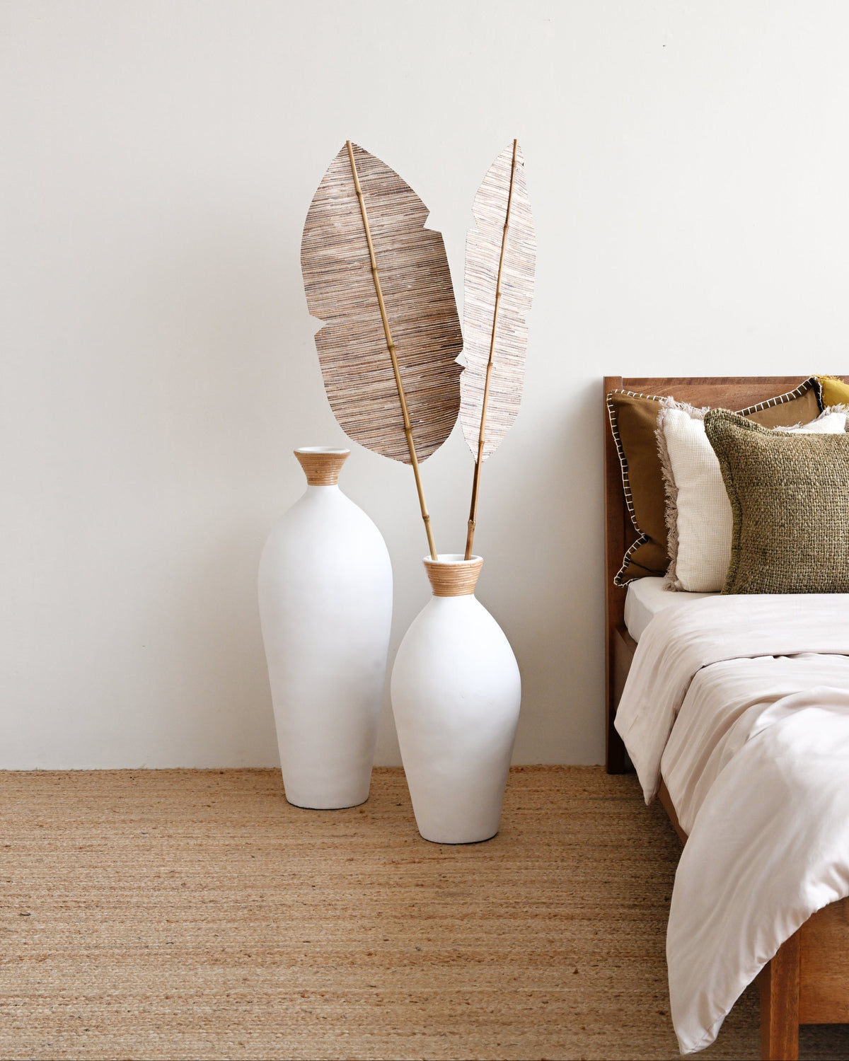 White Slender Vase