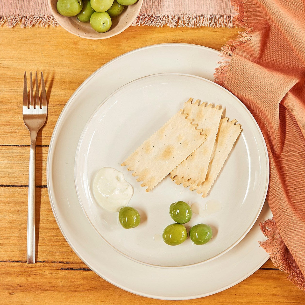 Element 12 Piece Dinner Set - Blanc