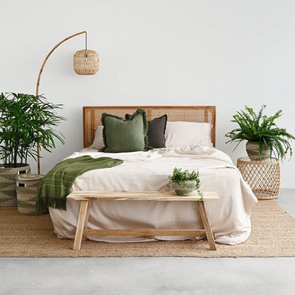 Havana Bed - Teak &amp; Rattan