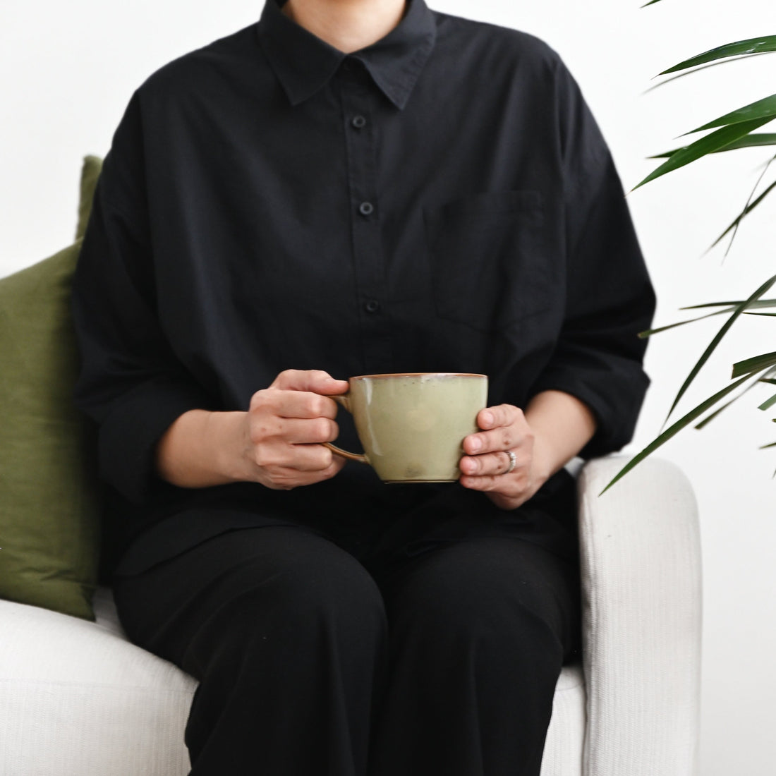Glossy Sage Mug