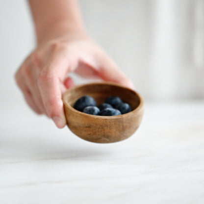 Teak Dip Bowl