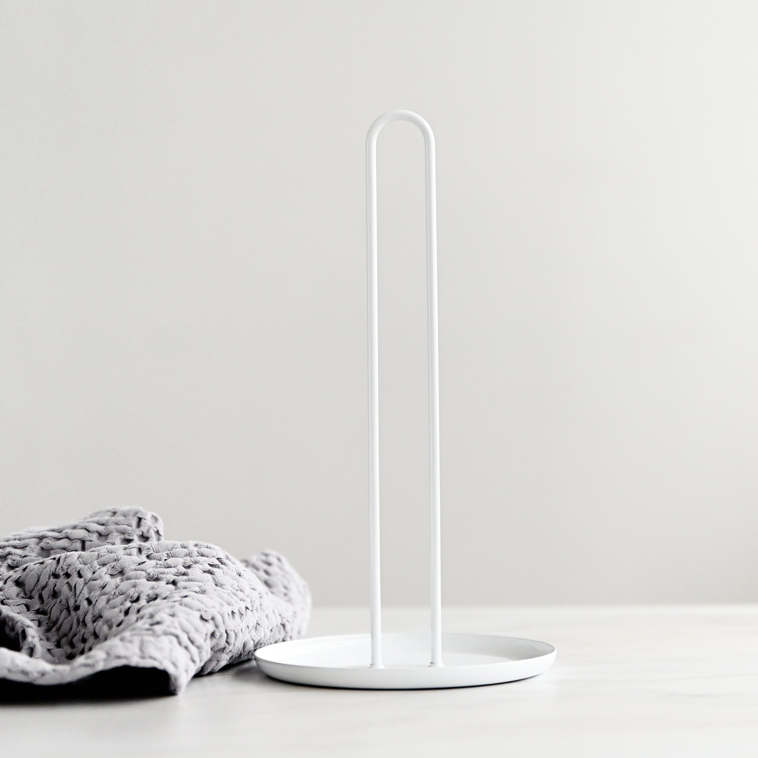 Amana Paper Towel Holder - White – Island Living
