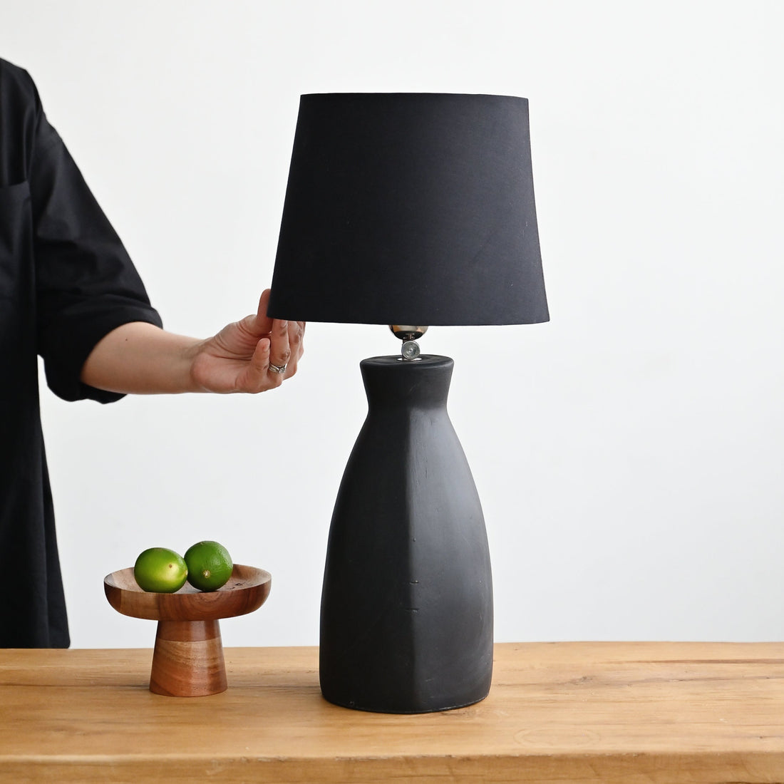 Black Java Lamp