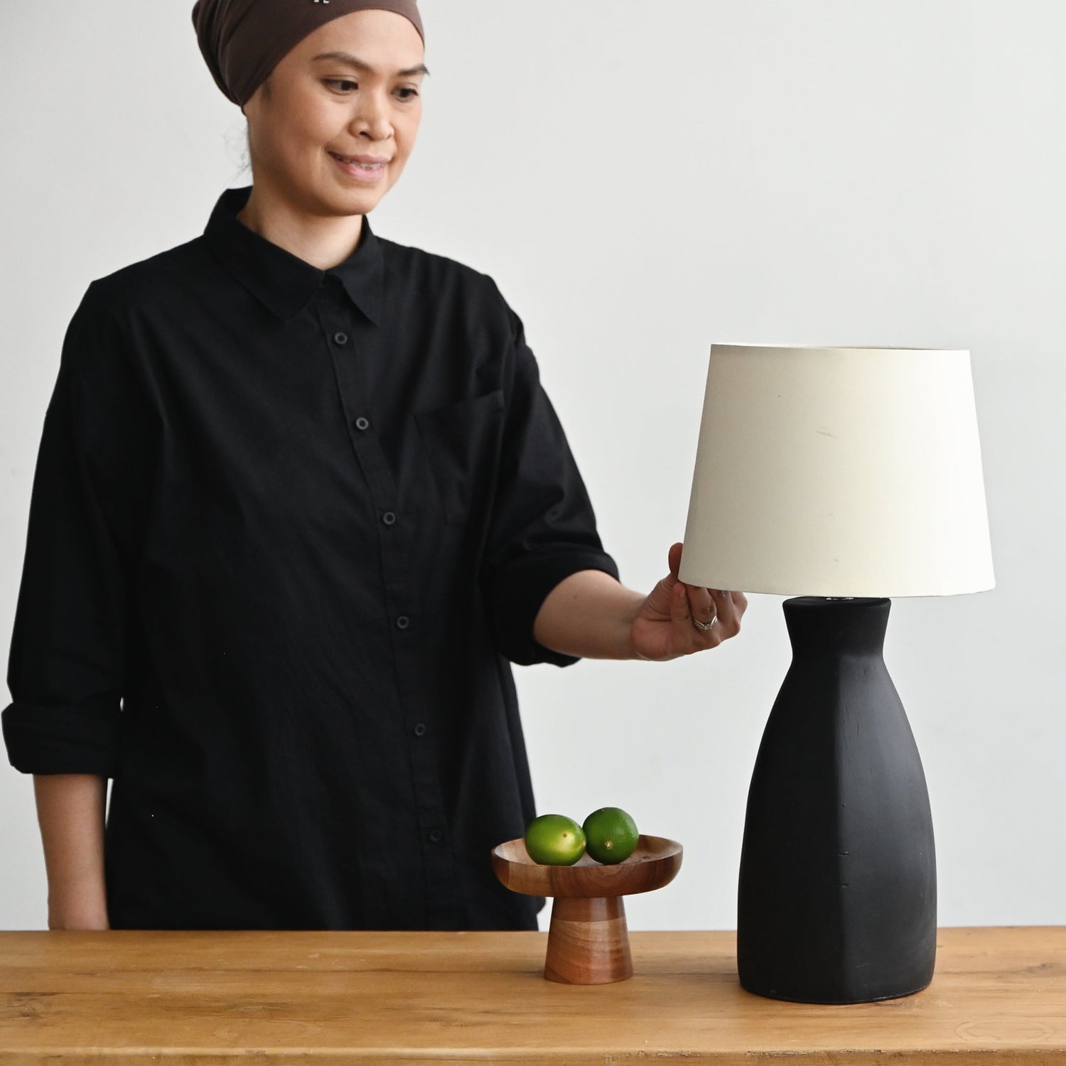 Black Java Lamp