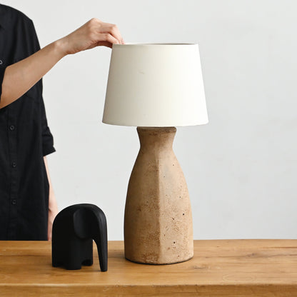 Antique Brown Java Lamp