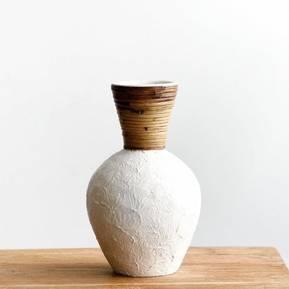 Blanc Decorative Vase