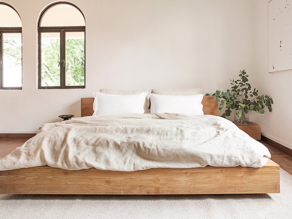 Heveya Linen Duvet Sheet Set