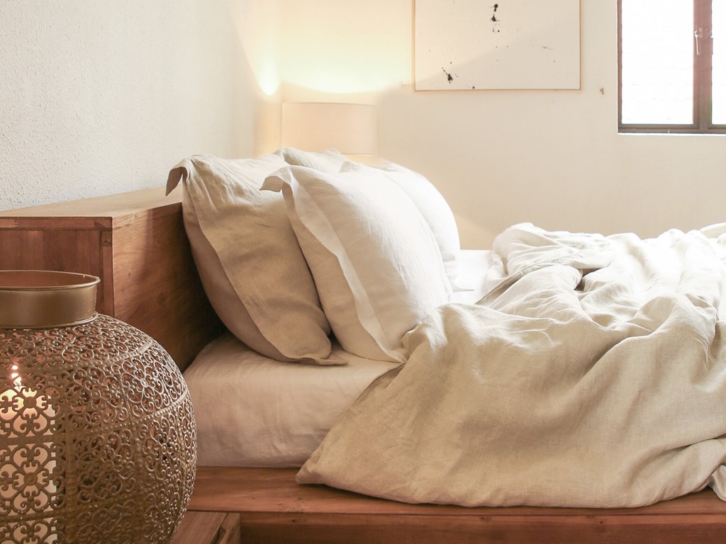 Heveya Linen Duvet Sheet Set