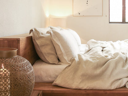 Heveya Linen Duvet Sheet Set