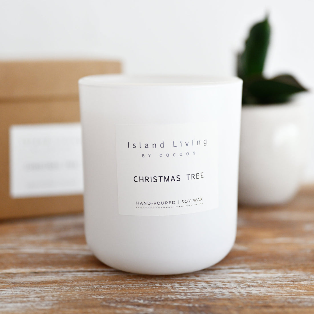Christmas Tree Island Living Soy Candle