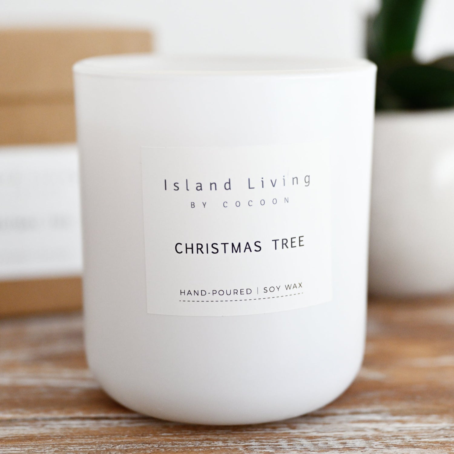Christmas Tree Island Living Soy Candle