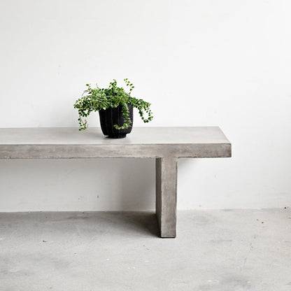 Concrete Long Bench - 190cm
