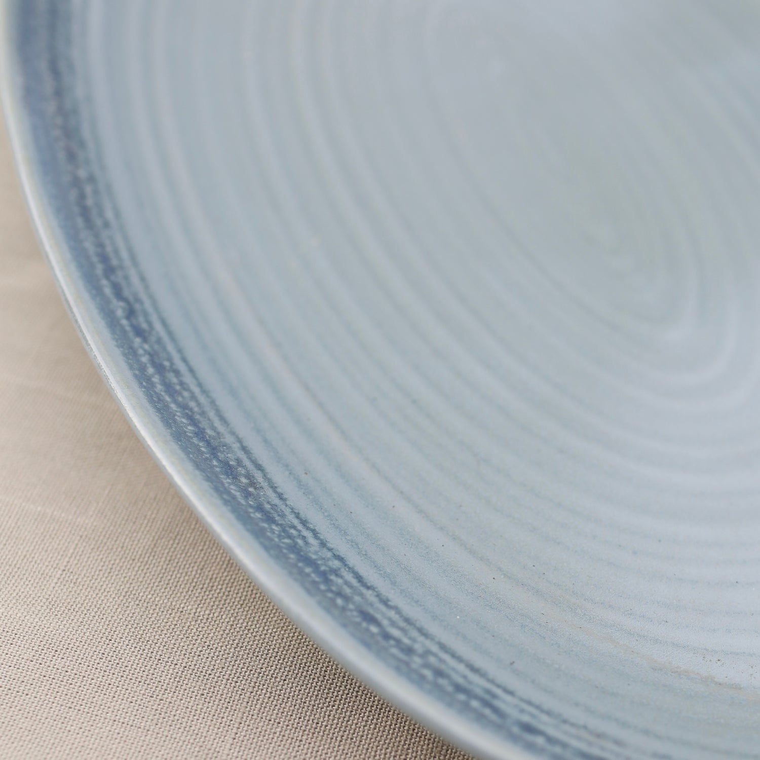 Slate Blue Oval Platter