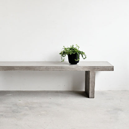 Concrete Long Bench - 190cm