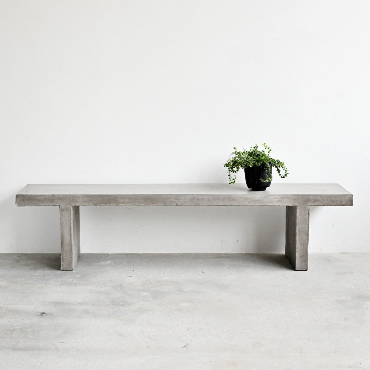 Concrete Long Bench - 190cm