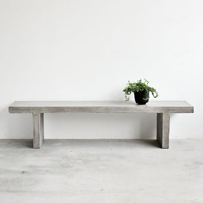 Concrete Long Bench - 190cm