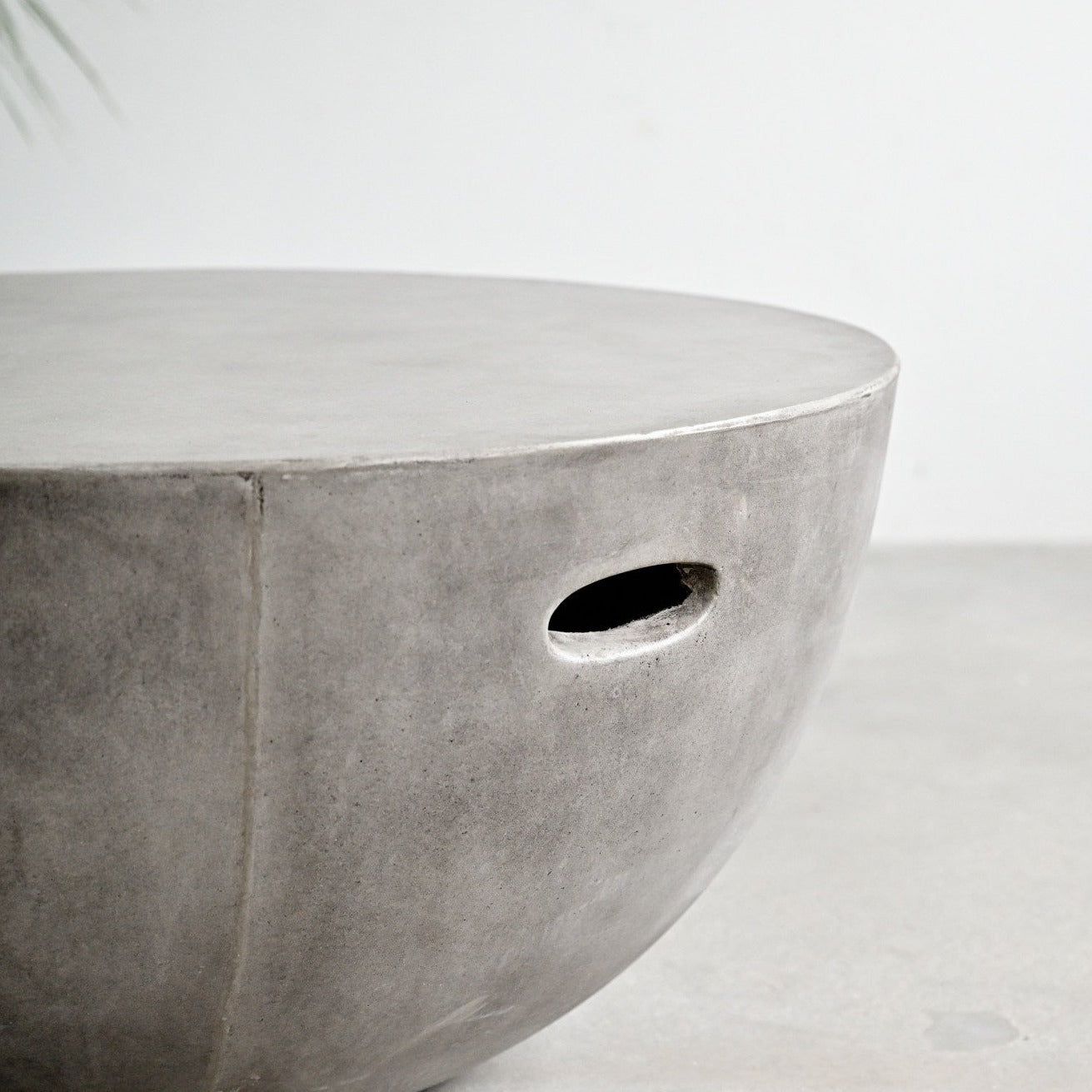 Hemisphere Concrete Coffee Table - Grey