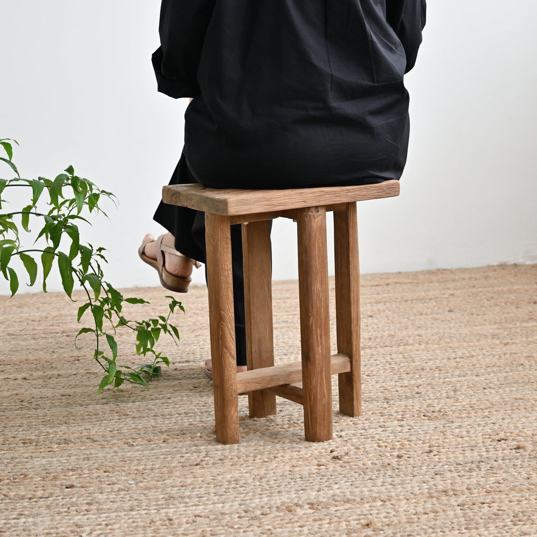 Sumiko Teak Stool