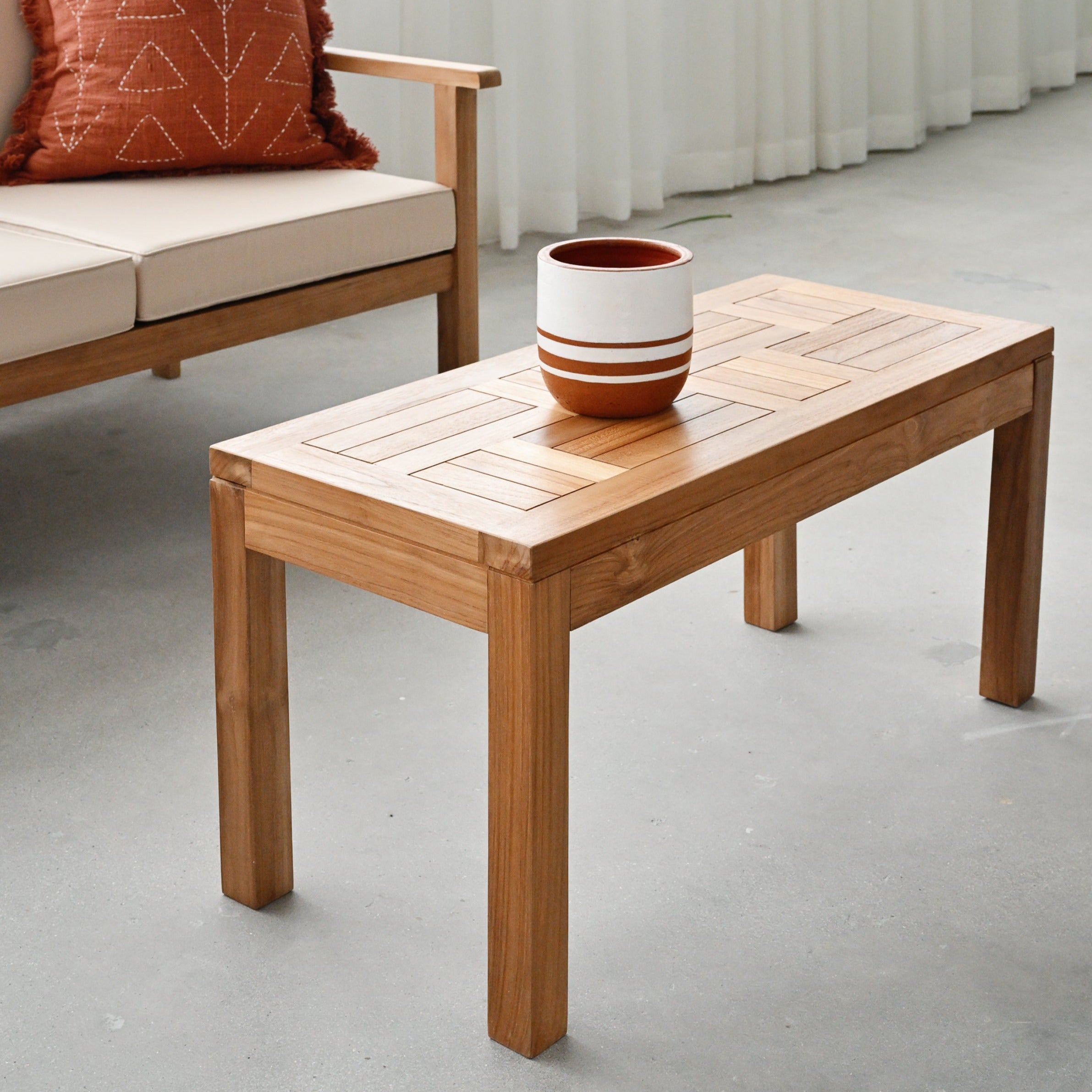 Kubu Outdoor Teak Coffee Table