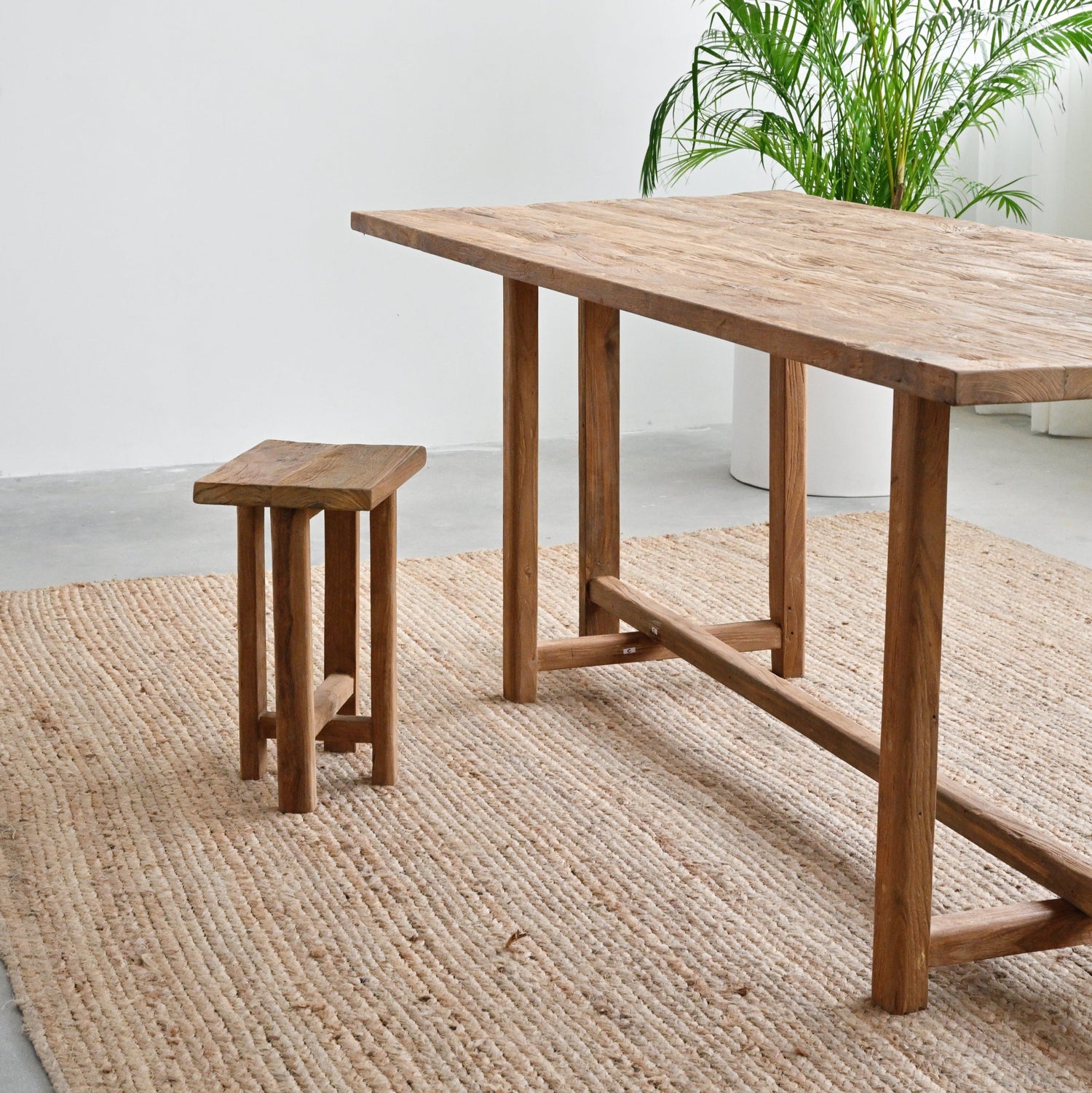 Sumiko Teak Stool