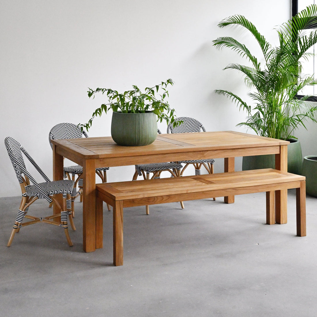 Madora Outdoor Teak Dining Table