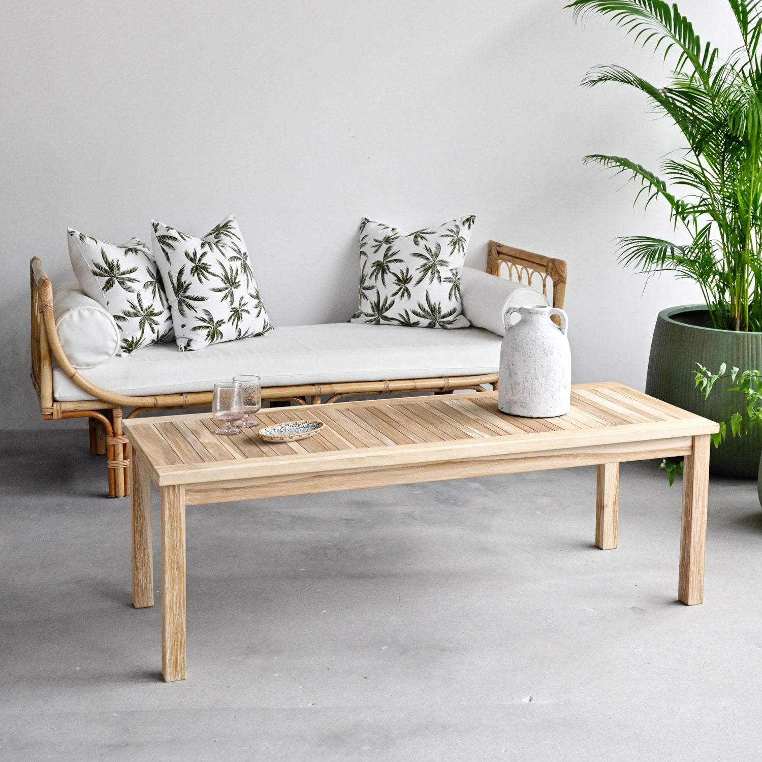 Mimosa Outdoor Teak Bench