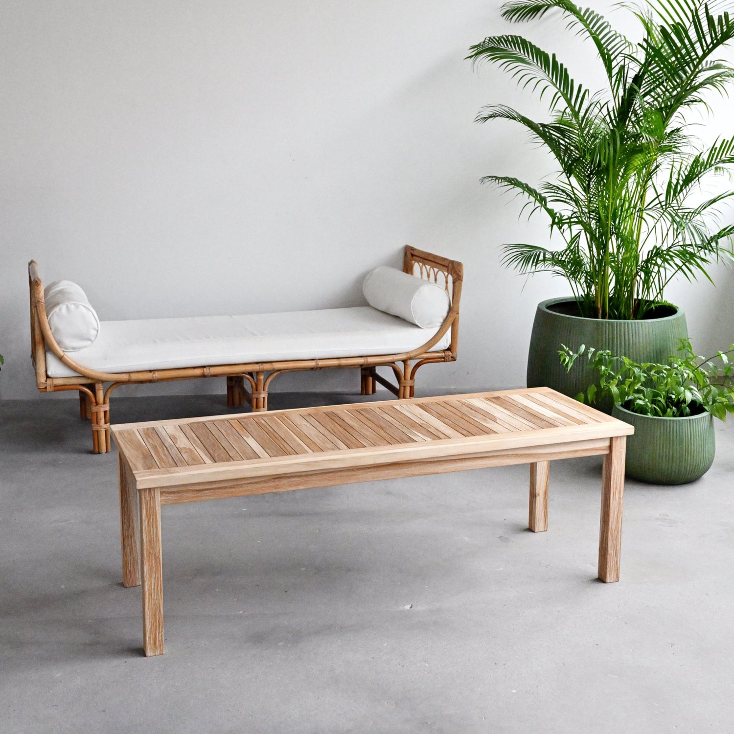 Mimosa Outdoor Teak Bench