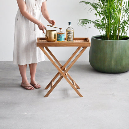 Arumi Teak Standing Tray