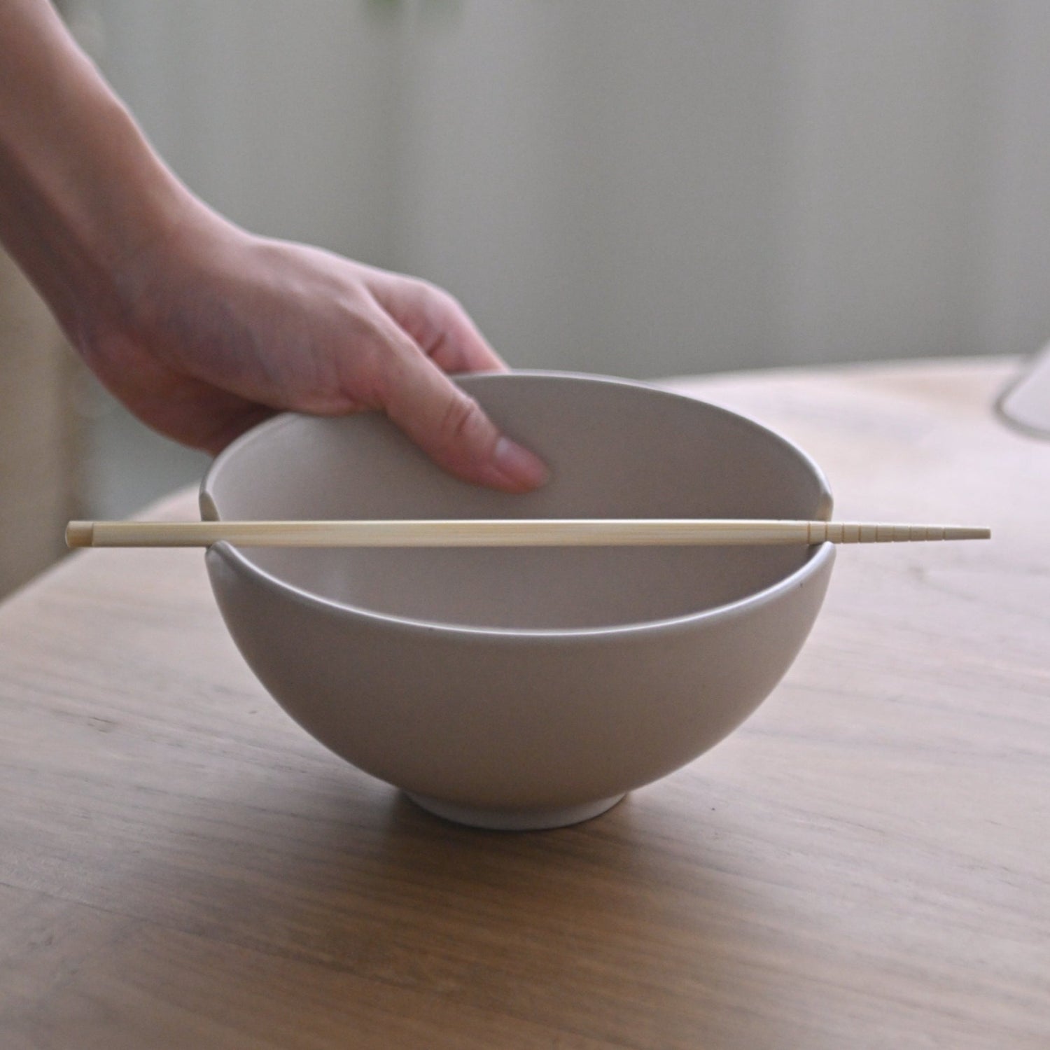 Ikana Stone Bowl With Chopsticks