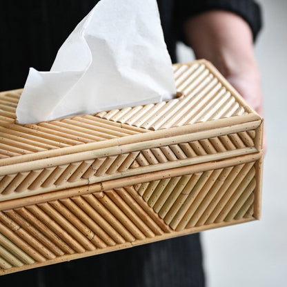 Peach Tissue Box