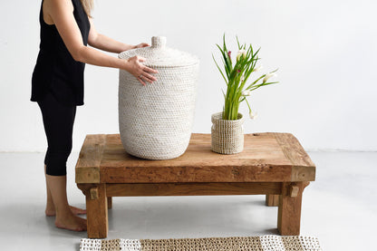 Danang White Wash Basket