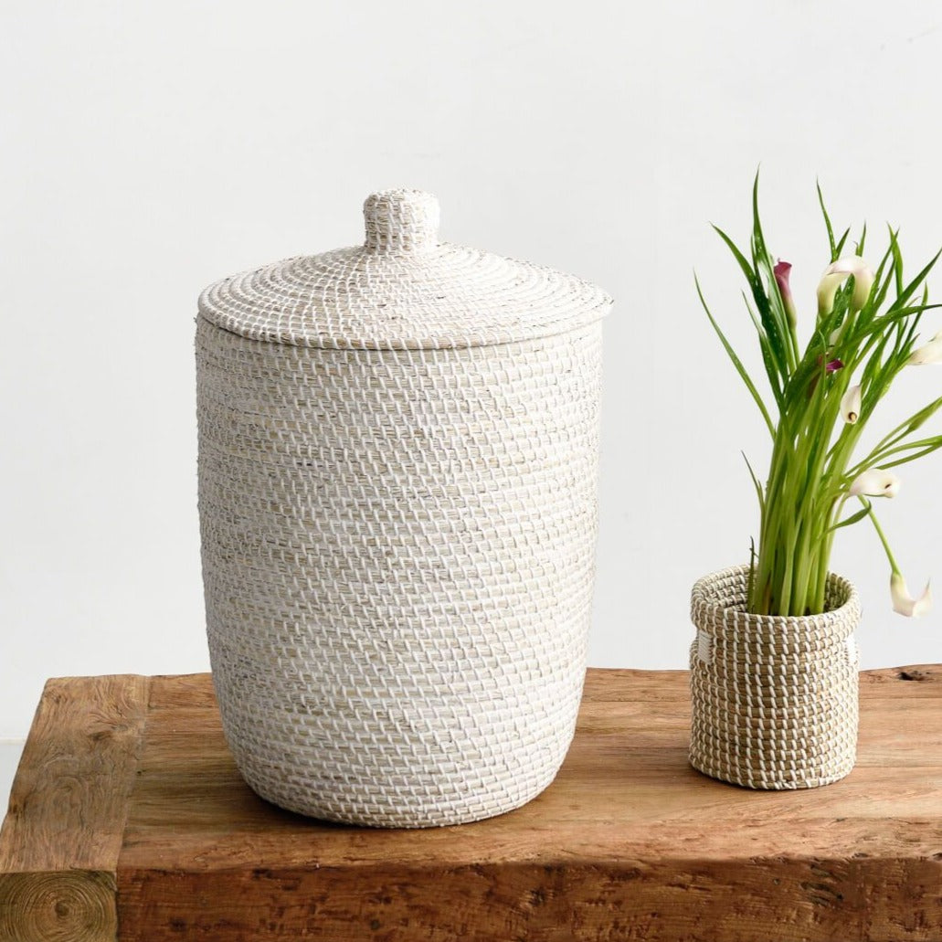 Danang White Wash Basket