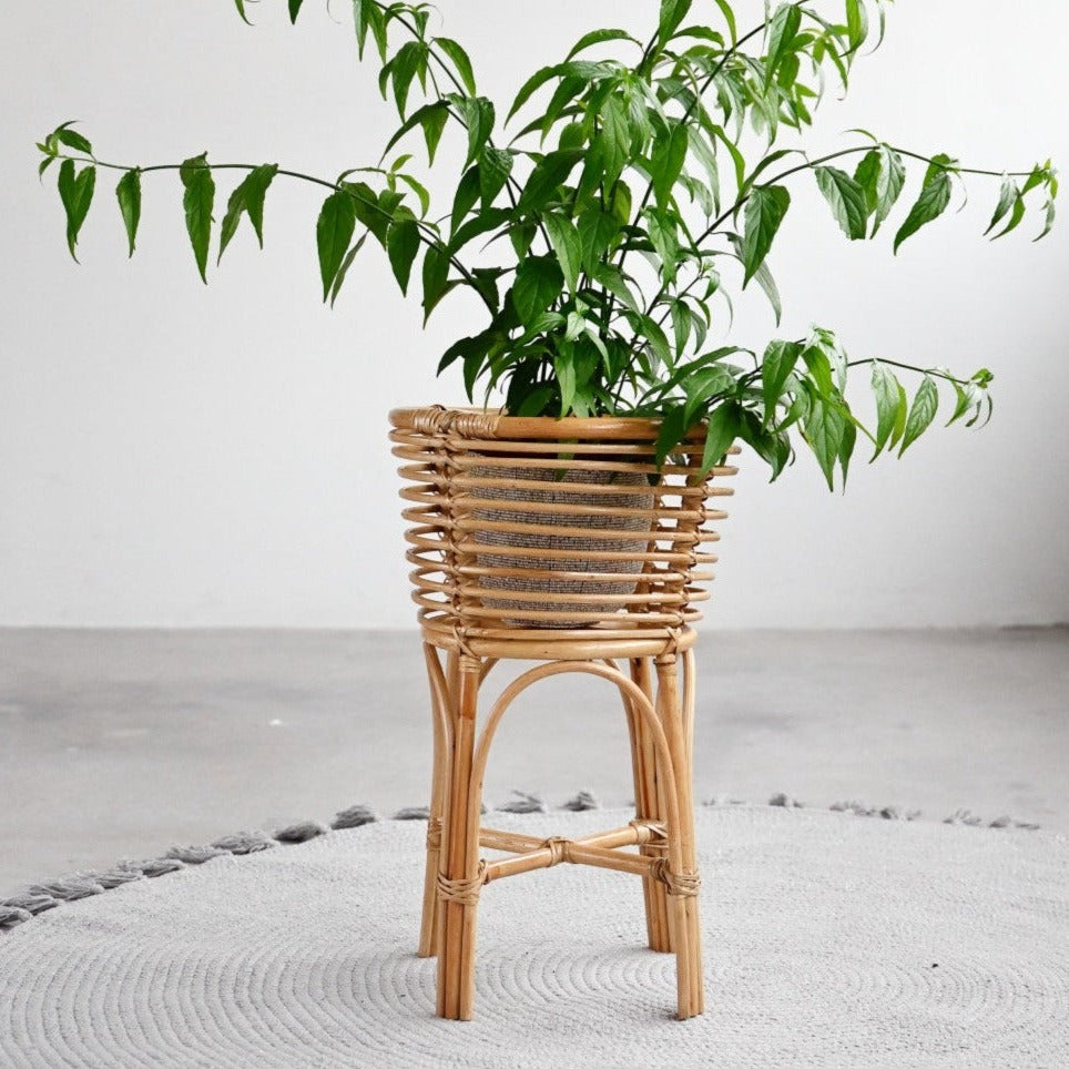 Dong Rattan Planter - Natural