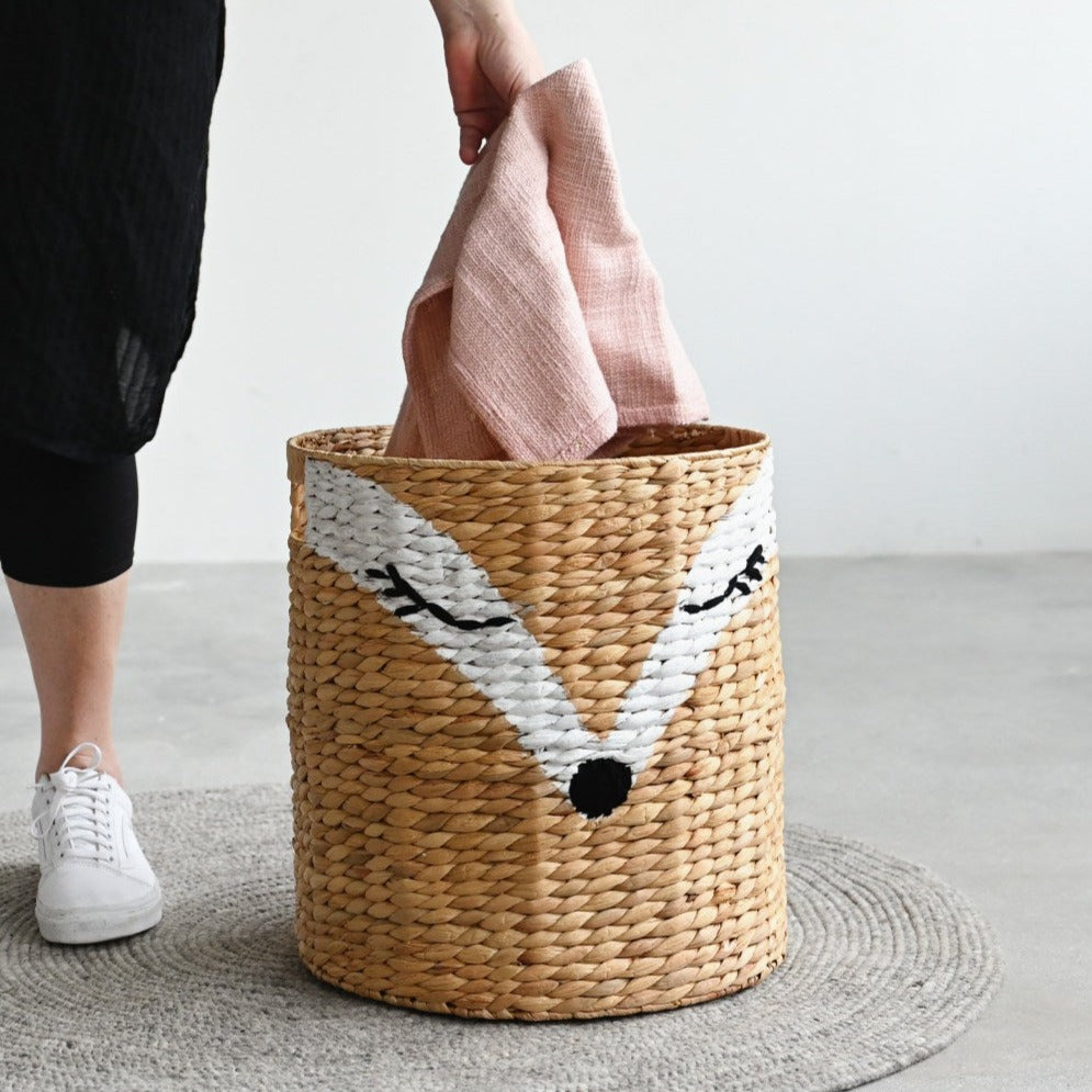 Fox Water Hyacinth Basket