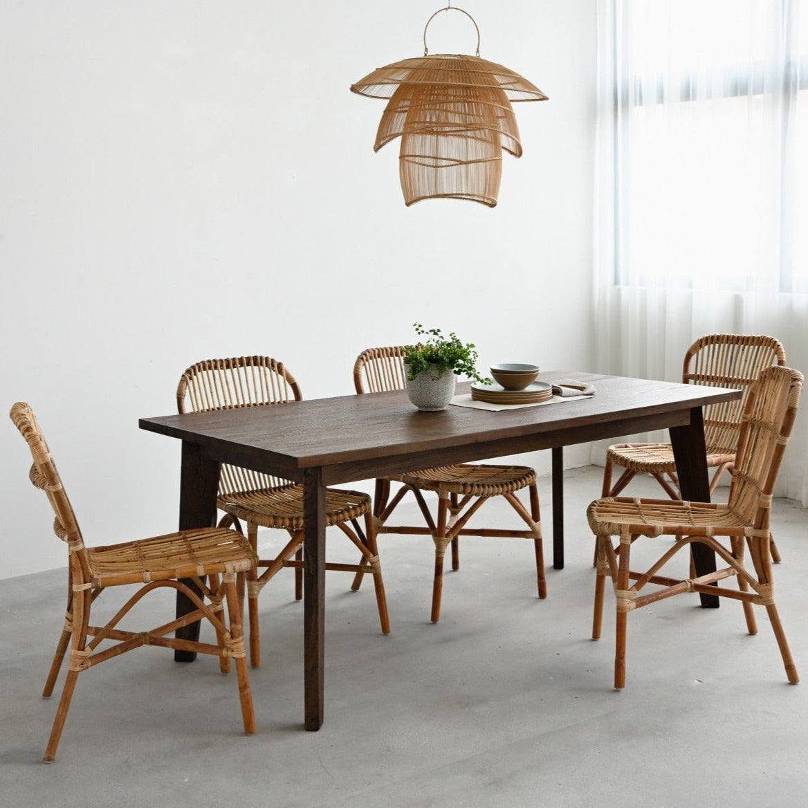 Gili Dining Table - Cinnamon