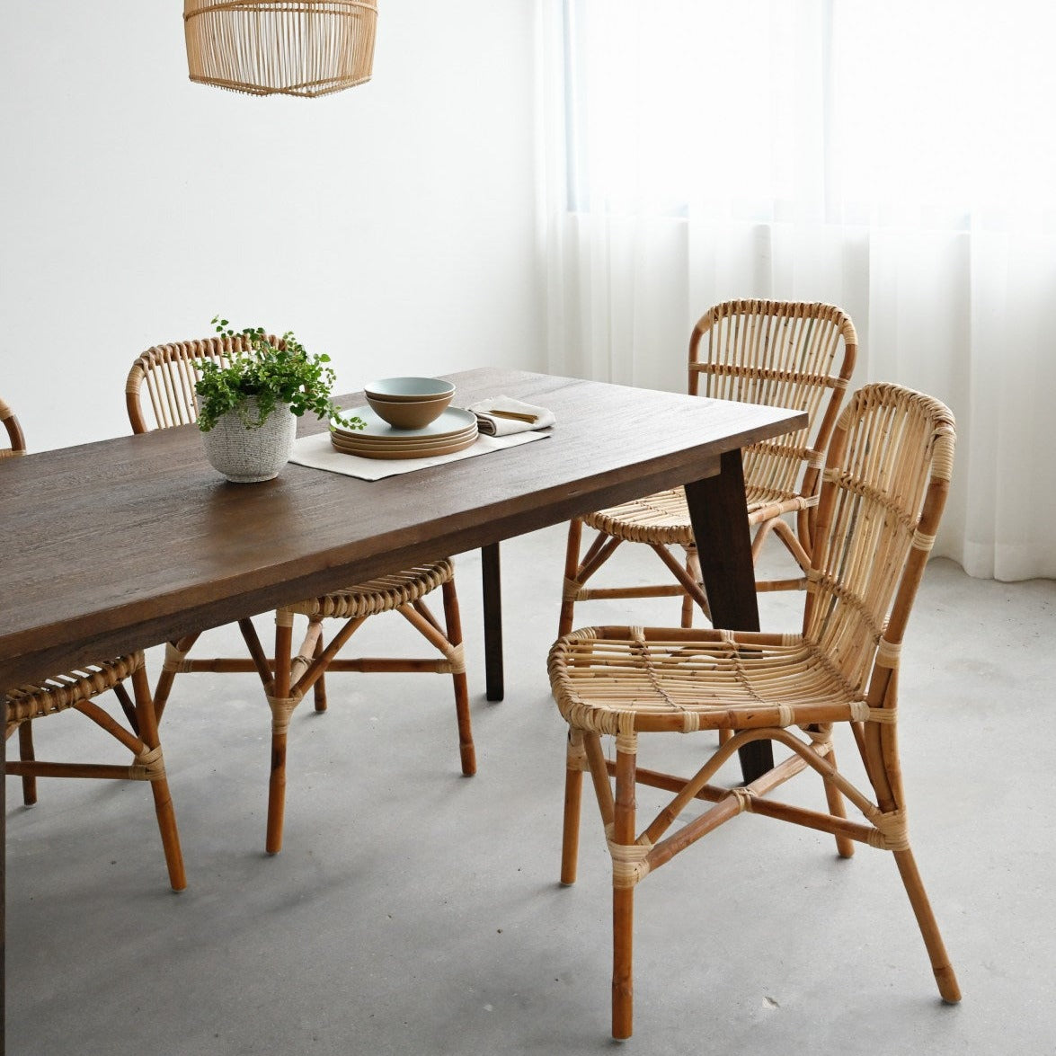 Gili Dining Table - Cinnamon