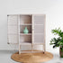 Tall Gili Cabinet White Wash